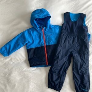 Columbia ski snow set 4T